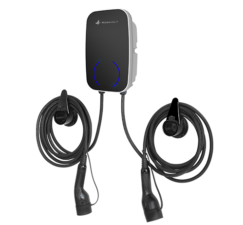 Dual‑Cable 7 kW Smart EV Wallbox
