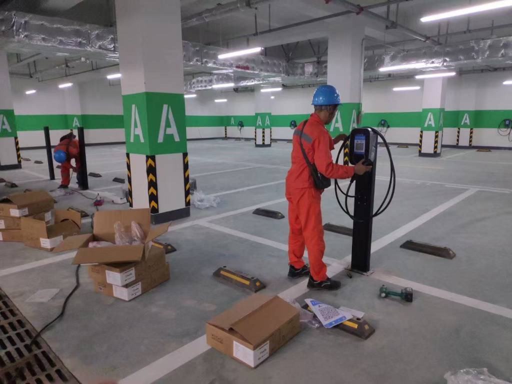Anhui Underground EV Charging Project -2