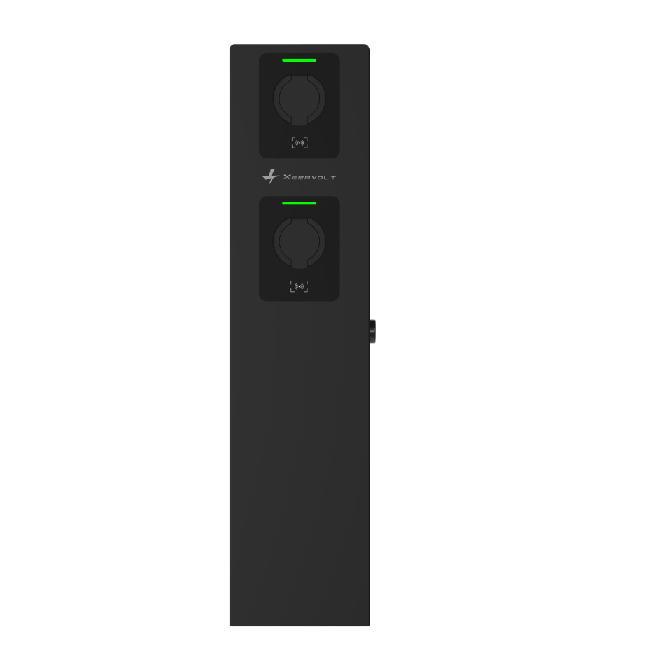 Stylish Dual Socket Pedestal EV Charger | XHPEST S*-32PRO-E Series
